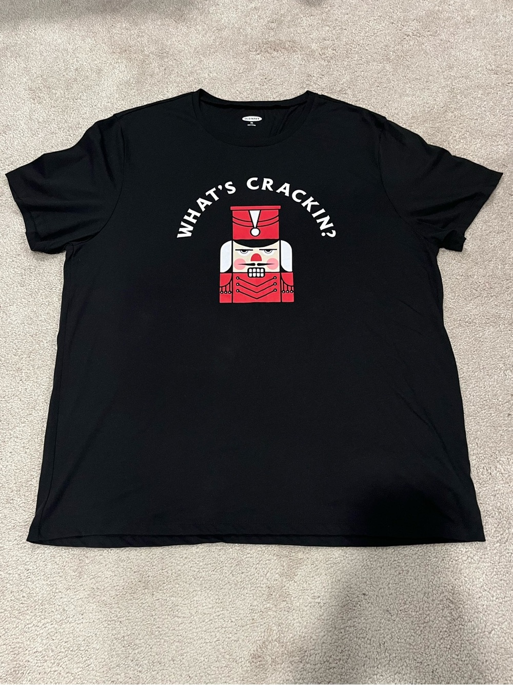 Old Navy Nutcracker Christmas Short Sleeve Graphic Tee